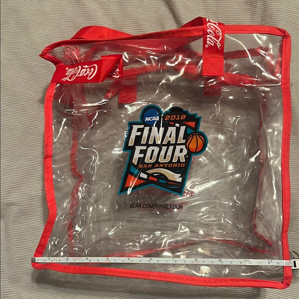 Coca-Cola 2018 NCAA Final Four Clear Tote